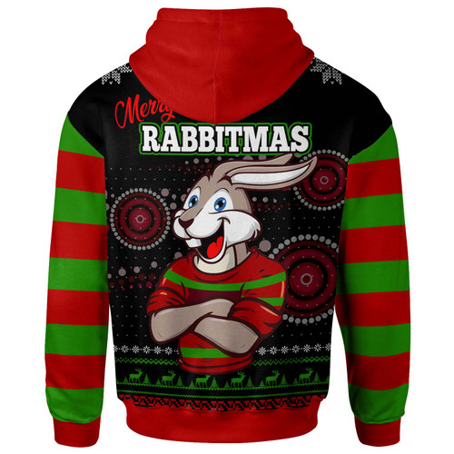 South Sydney Rabbitohs Hoodie - South Sydney Rabbitohs Ugly Christmas Knitted Hoodie South Sydney Rabbitohs Hoodie - South Sydney Rabbitohs Ugly Christmas Knitted Hoodie