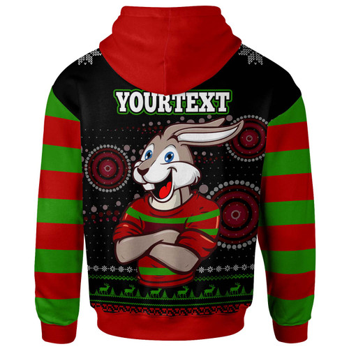 South Sydney Rabbitohs Hoodie - South Sydney Rabbitohs Ugly Christmas Knitted Hoodie South Sydney Rabbitohs Hoodie - South Sydney Rabbitohs Ugly Christmas Knitted Hoodie