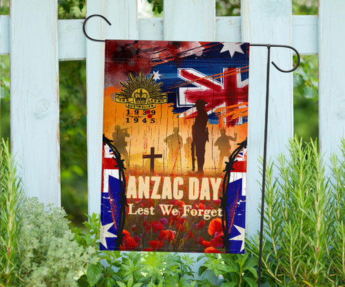 Australia Anzac Day Flag - World War II Commemoration 1939 -1945 Anzac Poppy Flag Australia Anzac Day Flag - World War II Commemoration 1939 -1945 Anzac Poppy Flag