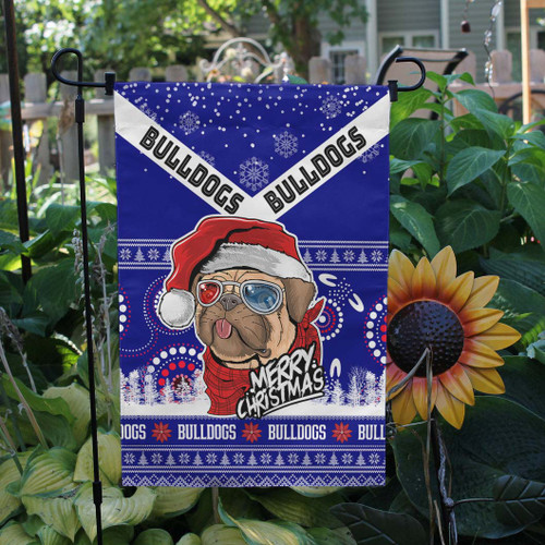 Canterbury-Bankstown Bulldogs Flag - Xmas Canterbury-Bankstown Bulldogs Aboriginal Inspired and Ugly Style Flag Canterbury-Bankstown Bulldogs Flag - Xmas Canterbury-Bankstown Bulldogs Aboriginal Inspired and Ugly Style Flag