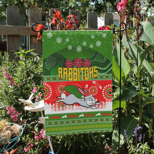 South Sydney Rabbitohs Flag - South Sydney Rabbitohs Ugly Christmas Knitted Flag South Sydney Rabbitohs Flag - South Sydney Rabbitohs Ugly Christmas Knitted Flag