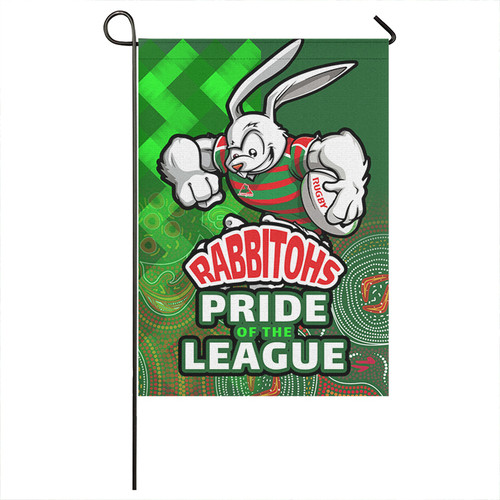 South Sydney Rabbitohs Flag - South Sydney Rabbitohs Pride Of Aboriginal Inspired Patterns Flag