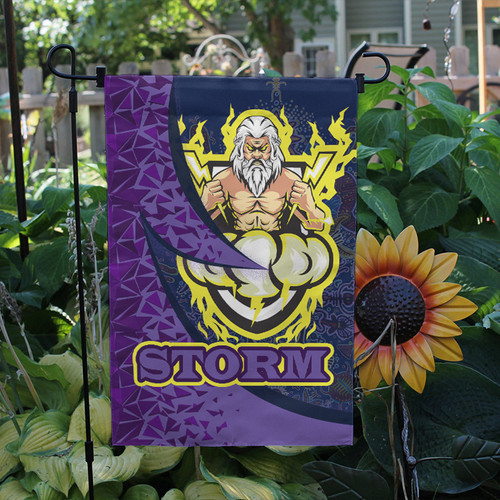 Melbourne Storm Flag - Ball Ride Melbourne Storm Aboriginal Inspired Patterns Flag Melbourne Storm Flag - Ball Ride Melbourne Storm Aboriginal Inspired Patterns Flag