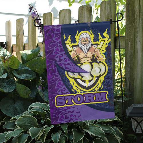 Melbourne Storm Flag - Ball Ride Melbourne Storm Aboriginal Inspired Patterns Flag Melbourne Storm Flag - Ball Ride Melbourne Storm Aboriginal Inspired Patterns Flag