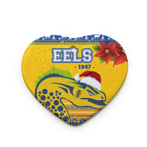 Parramatta Eels Christmas Ornaments - Custom Parramatta Eels Aboriginal Inspired and Poinsettia Xmas Ornaments Parramatta Eels Christmas Ornaments - Custom Parramatta Eels Aboriginal Inspired and Poinsettia Xmas Ornaments