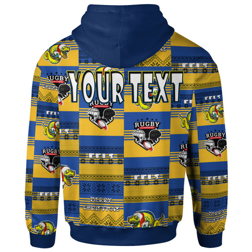 Parramatta Eels Christmas Hoodie - Custom Parramatta Eels Merry Christmas Random Square Pattern Hoodie Parramatta Eels Christmas Hoodie - Custom Parramatta Eels Merry Christmas Random Square Pattern Hoodie