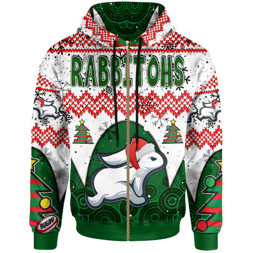South Sydney Rabbitohs Hoodie - South Sydney Rabbitohs Tree With Aboriginal Inspired Pattern Hoodie South Sydney Rabbitohs Hoodie - South Sydney Rabbitohs Tree With Aboriginal Inspired Pattern Hoodie