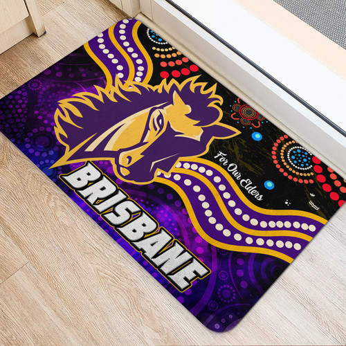 Brisbane Broncos Naidoc Week Door Mat - Australia Naidoc Week and Torres Strait Islander Door Mat Brisbane Broncos Naidoc Week Door Mat - Australia Naidoc Week and Torres Strait Islander Door Mat