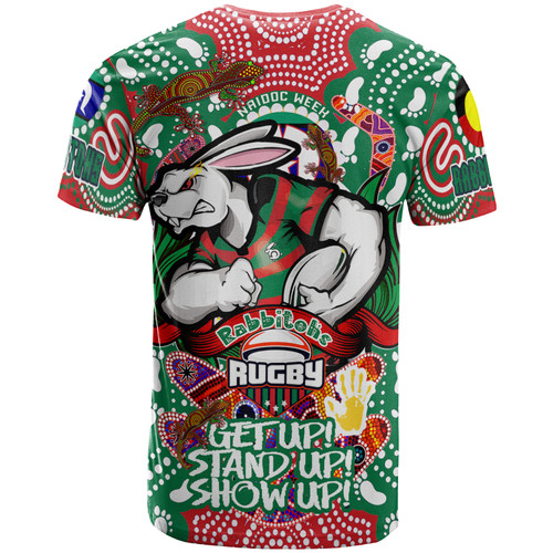 South Sydney Rabbitohs Naidoc T-Shirt - Custom Souths Super Bunny Naidoc Week For Our Elders Aboriginal Inspired T-shirt South Sydney Rabbitohs Naidoc T-Shirt - Custom Souths Super Bunny Naidoc Week For Our Elders Aboriginal Inspired T-shirt
