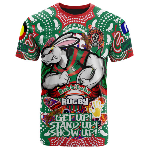 South Sydney Rabbitohs Naidoc T-Shirt - Custom Souths Super Bunny Naidoc Week For Our Elders Aboriginal Inspired T-shirt South Sydney Rabbitohs Naidoc T-Shirt - Custom Souths Super Bunny Naidoc Week For Our Elders Aboriginal Inspired T-shirt