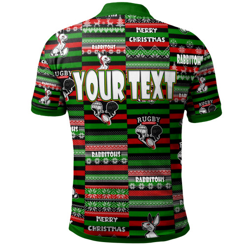 South Sydney Rabbitohs Polo Shirt - South Sydney Rabbitohs Merry Christmas Random Square Pattern Polo Shirt South Sydney Rabbitohs Polo Shirt - South Sydney Rabbitohs Merry Christmas Random Square Pattern Polo Shirt