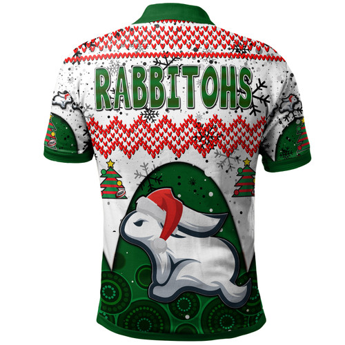 South Sydney Rabbitohs Polo Shirt - South Sydney Rabbitohs Tree With Aboriginal Inspired Pattern Polo Shirt South Sydney Rabbitohs Polo Shirt - South Sydney Rabbitohs Tree With Aboriginal Inspired Pattern Polo Shirt