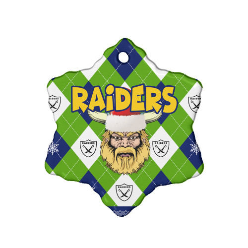 Canberra Raiders Christmas Ornaments - Custom Canberra Raiders Xmas Argyle Style Ornaments Canberra Raiders Christmas Ornaments - Custom Canberra Raiders Xmas Argyle Style Ornaments