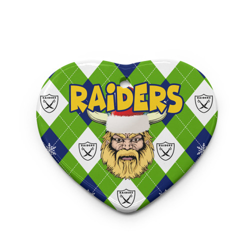 Canberra Raiders Christmas Ornaments - Custom Canberra Raiders Xmas Argyle Style Ornaments Canberra Raiders Christmas Ornaments - Custom Canberra Raiders Xmas Argyle Style Ornaments