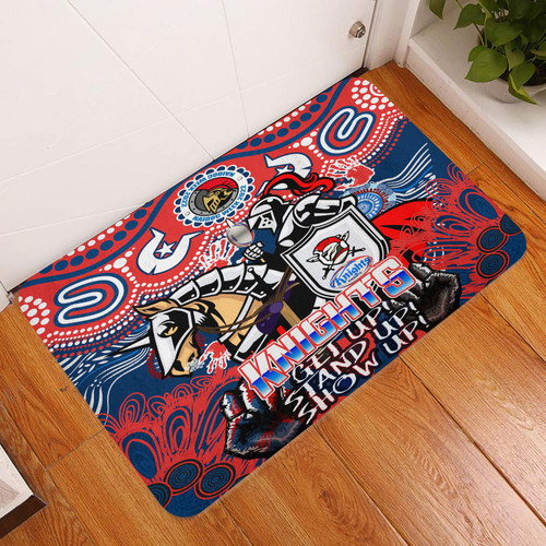 Newcastle Naidoc Week Door Mat - Custom Indigenous Newcastle Get up! Stand up! Show up! Newcastle Naidoc Week Door Mat - Custom Indigenous Newcastle Get up! Stand up! Show up!