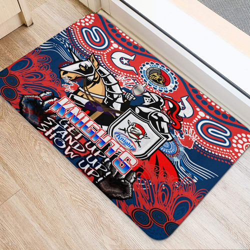 Newcastle Naidoc Week Door Mat - Custom Indigenous Newcastle Get up! Stand up! Show up! Newcastle Naidoc Week Door Mat - Custom Indigenous Newcastle Get up! Stand up! Show up!