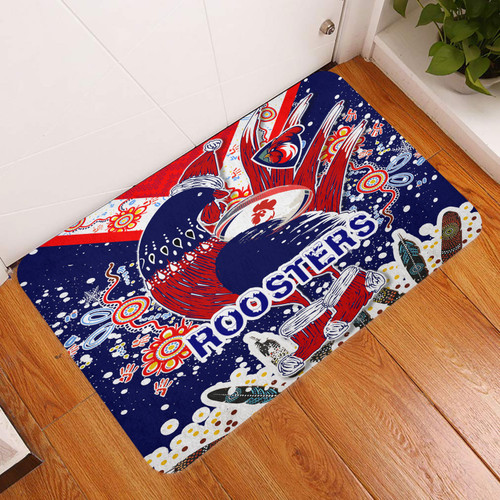 Sydney Christmas Door Mat - Custom Merry Christmas Sydney Indigenous Patterns Sydney Christmas Door Mat - Custom Merry Christmas Sydney Indigenous Patterns