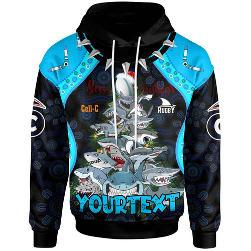Cronulla-Sutherland Sharks Christmas Hoodie - Custom Cronulla-Sutherland Sharks Aboriginal Inspired Xmas Team 15 Players Hoodie Cronulla-Sutherland Sharks Christmas Hoodie - Custom Cronulla-Sutherland Sharks Aboriginal Inspired Xmas Team 15 Players Hoodie