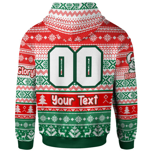 South Sydney Rabbitohs Hoodie - Custom Rabbitohs Glory, Glory! Knitted Christmas Hoodie South Sydney Rabbitohs Hoodie - Custom Rabbitohs Glory, Glory! Knitted Christmas Hoodie