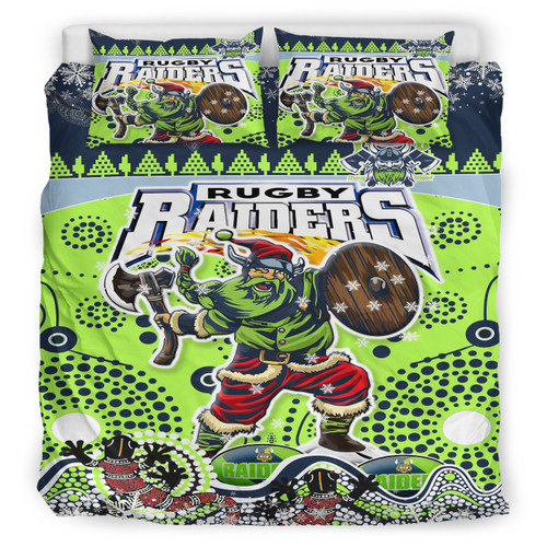 Canberra Christmas Bedding Set - Custom Merry Viking Canberra Christmas Indigenous Duvet Cover Canberra Christmas Bedding Set - Custom Merry Viking Canberra Christmas Indigenous Duvet Cover