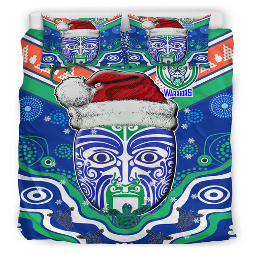 New Zealand Christmas Bedding Set - Custom Merry New Zealand Christmas Indigenous Duvet Cover New Zealand Christmas Bedding Set - Custom Merry New Zealand Christmas Indigenous Duvet Cover