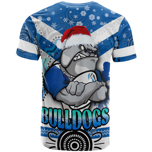 Canterbury-Bankstown Bulldogs Christmas T-Shirt - Custom Canterbury-Bankstown Bulldogs Aboriginal Inspired Christmas T-Shirt Canterbury-Bankstown Bulldogs Christmas T-Shirt - Custom Canterbury-Bankstown Bulldogs Aboriginal Inspired Christmas T-Shirt