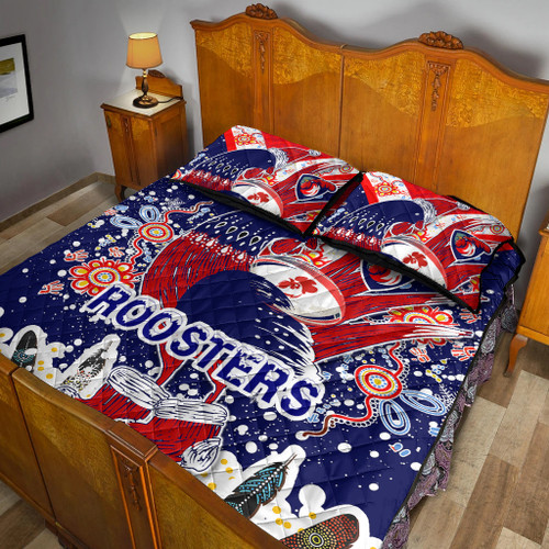Sydney Christmas Quilt Bed Set - Custom Merry Christmas Sydney Indigenous Sydney Christmas Quilt Bed Set - Custom Merry Christmas Sydney Indigenous
