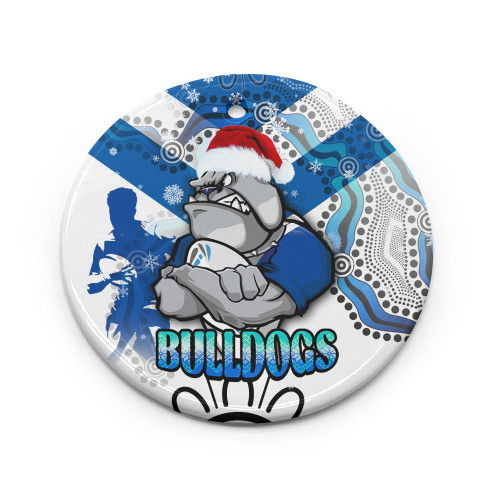 Canterbury-Bankstown Bulldogs Christmas Ornaments - Canterbury-Bankstown Bulldogs Aboriginal Inspired Christmas Ornaments Canterbury-Bankstown Bulldogs Christmas Ornaments - Canterbury-Bankstown Bulldogs Aboriginal Inspired Christmas Ornaments