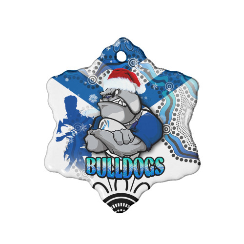Canterbury-Bankstown Bulldogs Christmas Ornaments - Canterbury-Bankstown Bulldogs Aboriginal Inspired Christmas Ornaments Canterbury-Bankstown Bulldogs Christmas Ornaments - Canterbury-Bankstown Bulldogs Aboriginal Inspired Christmas Ornaments