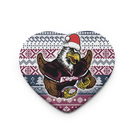Manly Warringah Sea Eagles Ornaments - Eagles Mascot Knitted Christmas Patterns Ornaments Manly Warringah Sea Eagles Ornaments - Eagles Mascot Knitted Christmas Patterns Ornaments