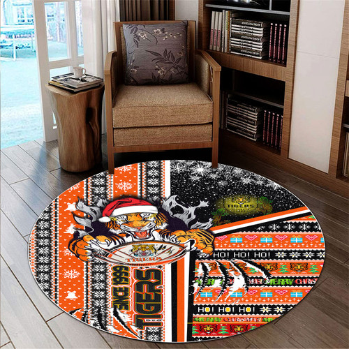 South West Sydney Christmas Round Rug - Custom Scratch Super South West Sydney Ho Ho Ho Round Rug South West Sydney Christmas Round Rug - Custom Scratch Super South West Sydney Ho Ho Ho Round Rug
