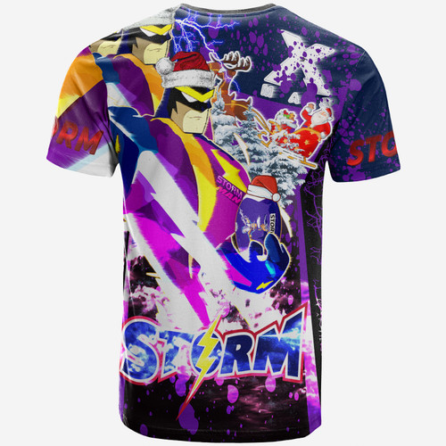 Melbourne Christmas T-shirt - Merry Christmas Melbourne Man Squad Splash T-shirt Melbourne Christmas T-shirt - Merry Christmas Melbourne Man Squad Splash T-shirt