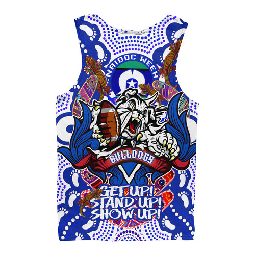 Canterbury-Bankstown Naidoc Week Men Tank Top - Angry Doggies Naidoc Week Celebrations Men Tank Top