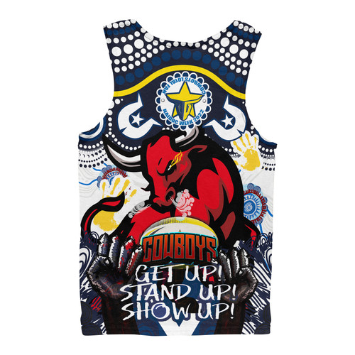 North Queensland Naidoc Week Men Tank Top - Naidoc Week North Queensland Getting Up, Standing Up, and Showing Up! North Queensland Naidoc Week Men Tank Top - Naidoc Week North Queensland Getting Up, Standing Up, and Showing Up!
