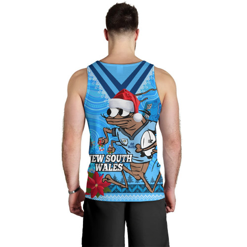 Cockroaches  Men Tank Top - Custom Aboriginal Inspired Christmas Vibes