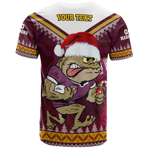 Cane Toads T-shirt - Custom Cane Toads Aboriginal Inspired Christmas Vibes T-shirt Cane Toads T-shirt - Custom Cane Toads Aboriginal Inspired Christmas Vibes T-shirt
