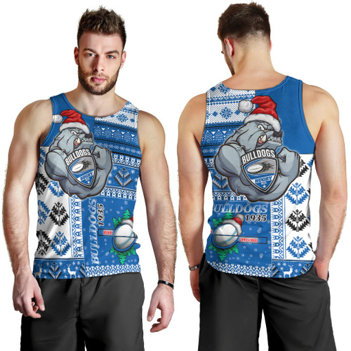 Canterbury-Bankstown Bulldogs Men Tank Top - Christmas Snowflakes Canterbury-Bankstown Bulldogs Mascot Men Tank Top Canterbury-Bankstown Bulldogs Men Tank Top - Christmas Snowflakes Canterbury-Bankstown Bulldogs Mascot Men Tank Top