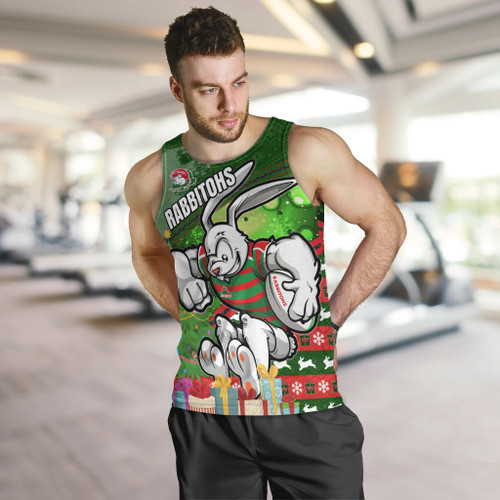 South Sydney Rabbitohs Men Tank Top - Christmas Tree Rabbit Ball Men Tank Top South Sydney Rabbitohs Men Tank Top - Christmas Tree Rabbit Ball Men Tank Top