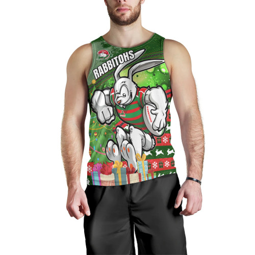 South Sydney Rabbitohs Men Tank Top - Christmas Tree Rabbit Ball Men Tank Top South Sydney Rabbitohs Men Tank Top - Christmas Tree Rabbit Ball Men Tank Top