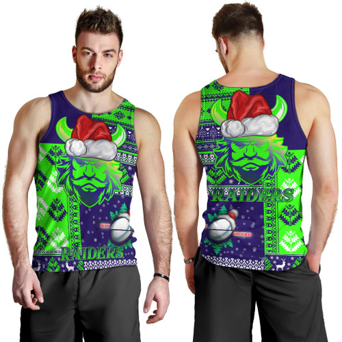 Canberra Raiders Men Tank Top - Christmas Snowflakes New Zealand Warriors Mascot Men Tank Top Canberra Raiders Men Tank Top - Christmas Snowflakes New Zealand Warriors Mascot Men Tank Top
