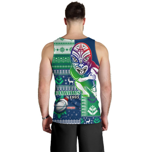New Zealand Warriors Men Tank Top - Christmas Snowflakes New Zealand Warriors Mascot Men Tank Top New Zealand Warriors Men Tank Top - Christmas Snowflakes New Zealand Warriors Mascot Men Tank Top