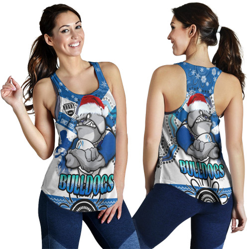 Australia Bulldogs City of Canterbury Bankstown Women Racerback Tank - Australia Bulldogs City of Canterbury Bankstown Aboriginal Inspired Christmas Women Racerback Tank Australia Bulldogs City of Canterbury Bankstown Women Racerback Tank - Australia Bulldogs City of Canterbury Bankstown Aboriginal Inspired Christmas Women Racerback Tank
