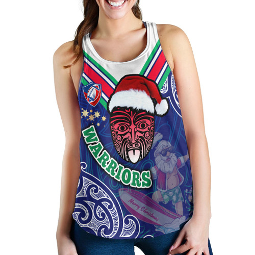 New Zealand Warriors Women Racerback Tank - New Zealand Warriors Maori Culture Christmas Vibes with Santa Surfing Women Racerback Tank New Zealand Warriors Women Racerback Tank - New Zealand Warriors Maori Culture Christmas Vibes with Santa Surfing Women Racerback Tank