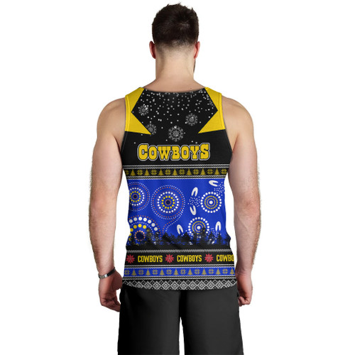North Queensland Cowboys Christmas Men Tank Top - North Queensland Cowboys Ugly Christmas And Aboriginal Patterns Men Tank Top North Queensland Cowboys Christmas Men Tank Top - North Queensland Cowboys Ugly Christmas And Aboriginal Patterns Men Tank Top