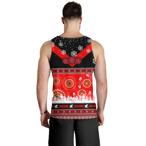 Australia St.George Christmas Men Tank Top - St.George Ugly Christmas And Aboriginal Patterns Men Tank Top Australia St.George Christmas Men Tank Top - St.George Ugly Christmas And Aboriginal Patterns Men Tank Top