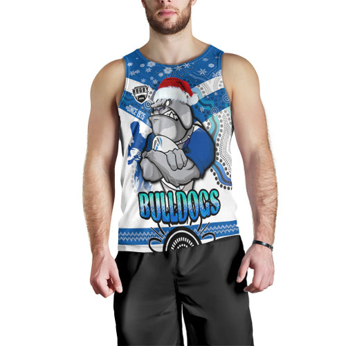 Canterbury-Bankstown Bulldogs Christmas Men Tank Top - Canterbury-Bankstown Bulldogs Aboriginal Inspired Christmas Men Tank Top Canterbury-Bankstown Bulldogs Christmas Men Tank Top - Canterbury-Bankstown Bulldogs Aboriginal Inspired Christmas Men Tank Top