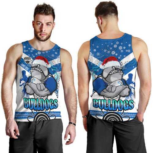 Canterbury-Bankstown Bulldogs Christmas Men Tank Top - Canterbury-Bankstown Bulldogs Aboriginal Inspired Christmas Men Tank Top Canterbury-Bankstown Bulldogs Christmas Men Tank Top - Canterbury-Bankstown Bulldogs Aboriginal Inspired Christmas Men Tank Top