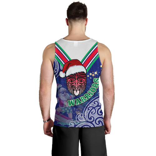 New Zealand Warriors Christmas Men Tank Top - New Zealand Warriors Maori Culture Christmas Vibes with Santa Surfing Men Tank Top New Zealand Warriors Christmas Men Tank Top - New Zealand Warriors Maori Culture Christmas Vibes with Santa Surfing Men Tank Top