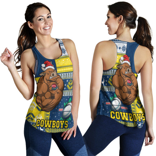North Queensland Cowboys Women Racerback Tank - Christmas Snowflakes North Queensland Cowboys Mascot Women Racerback Tank North Queensland Cowboys Women Racerback Tank - Christmas Snowflakes North Queensland Cowboys Mascot Women Racerback Tank