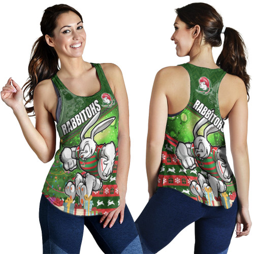 South Sydney Rabbitohs Women Racerback Tank - Christmas Tree Rabbit Ball Women Racerback Tank South Sydney Rabbitohs Women Racerback Tank - Christmas Tree Rabbit Ball Women Racerback Tank